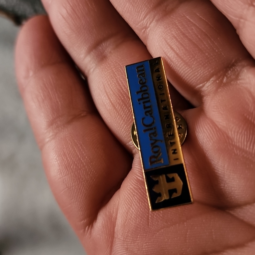 Royal Carribean cruise line employee pin